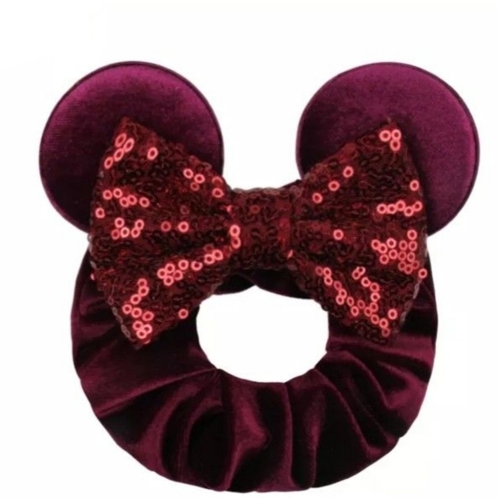 Scrunchie dark red